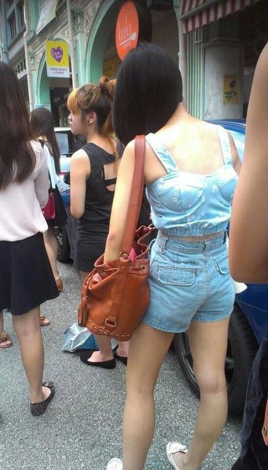 Girl Wearing Her Shirt Backwards