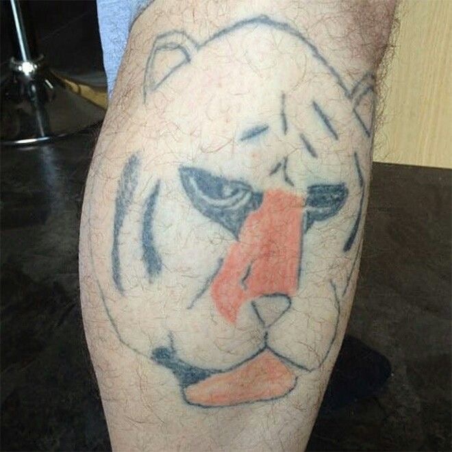 Lonely Tiger Tattoo