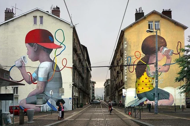 Pretty street art