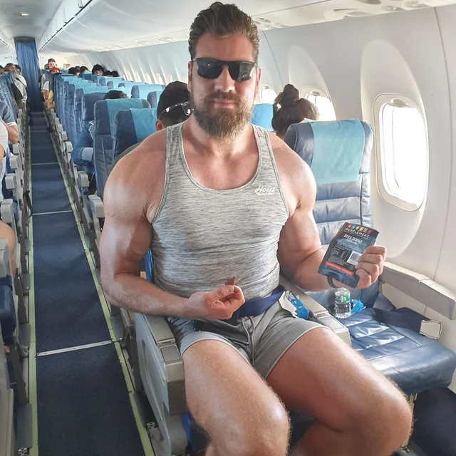 A muscular man
