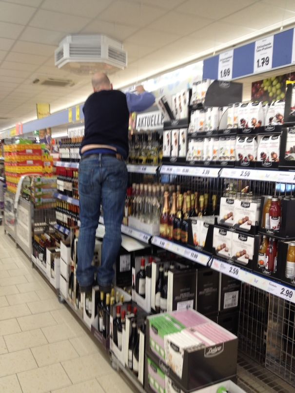 Wine acrobatics