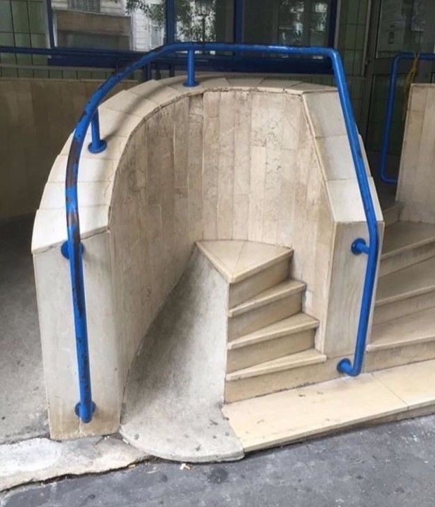 Tiny Staircase to Nothing, Serving No Purpose