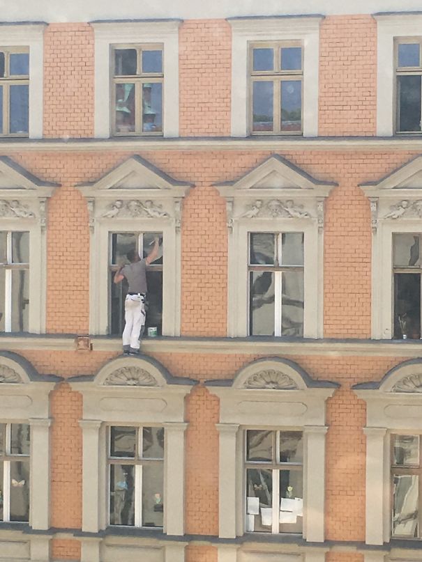 Window cleaning but make it awful