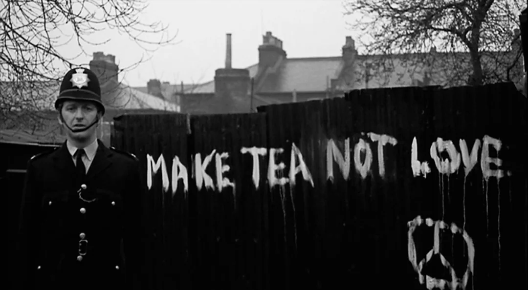 "Make tea not love"