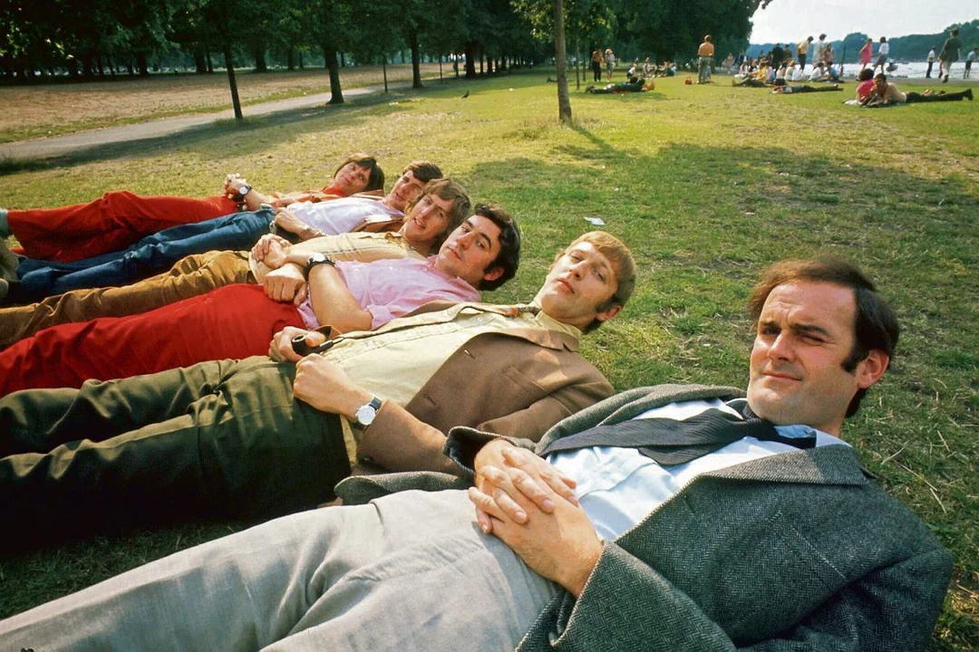 In Hyde Park, trying to relax.