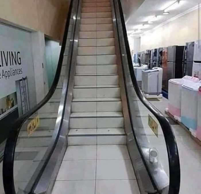 Mechanical stairway?