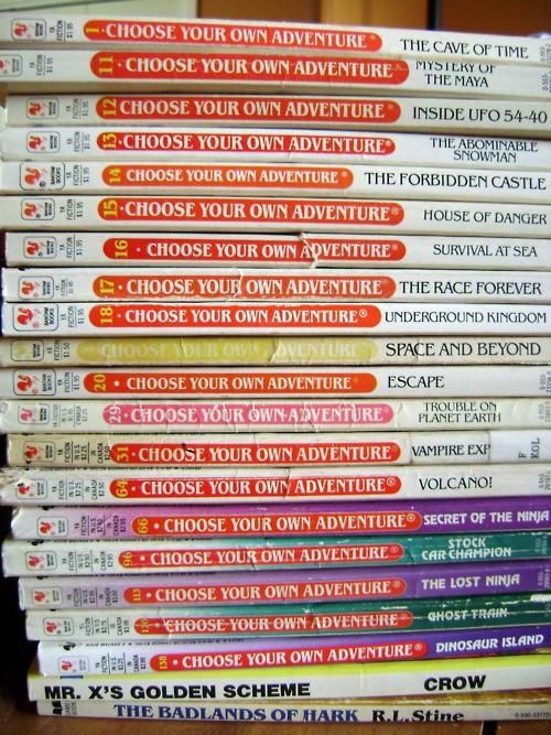 Choose-Your-Own-Adventure Books