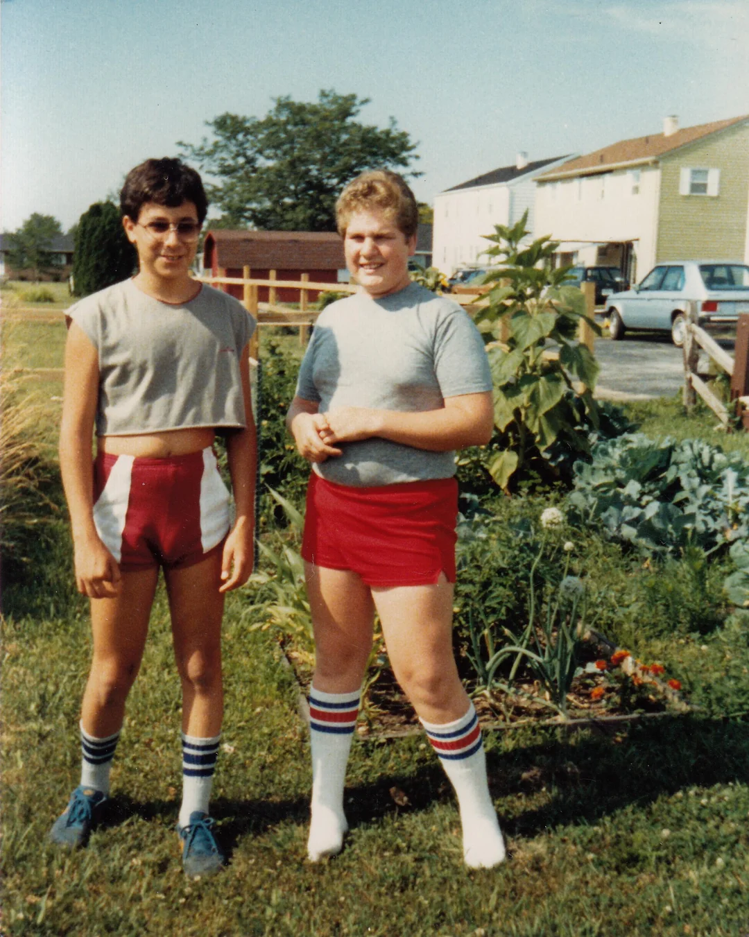 Questionable gym shorts