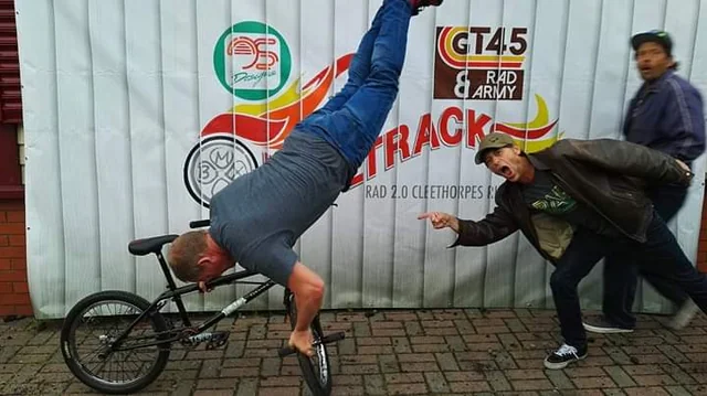 Bike tricks not allowed