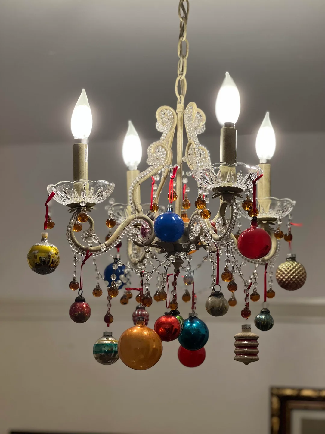 Shiny Brite ornaments