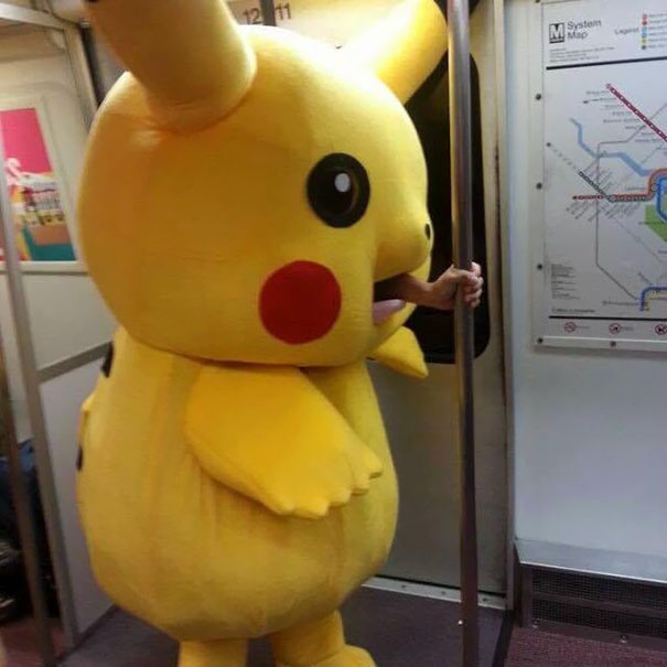 Pikachu is just like us