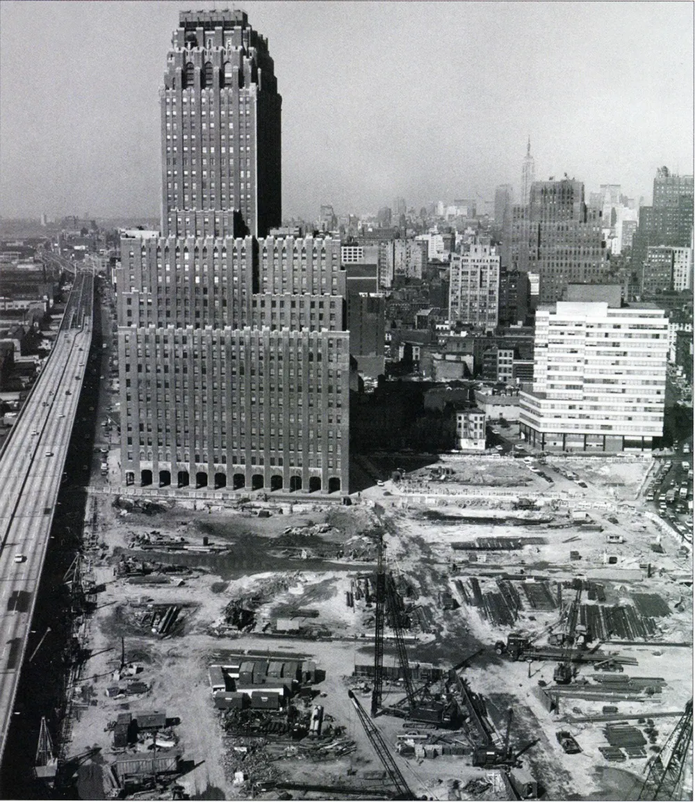 Preparing the construction site