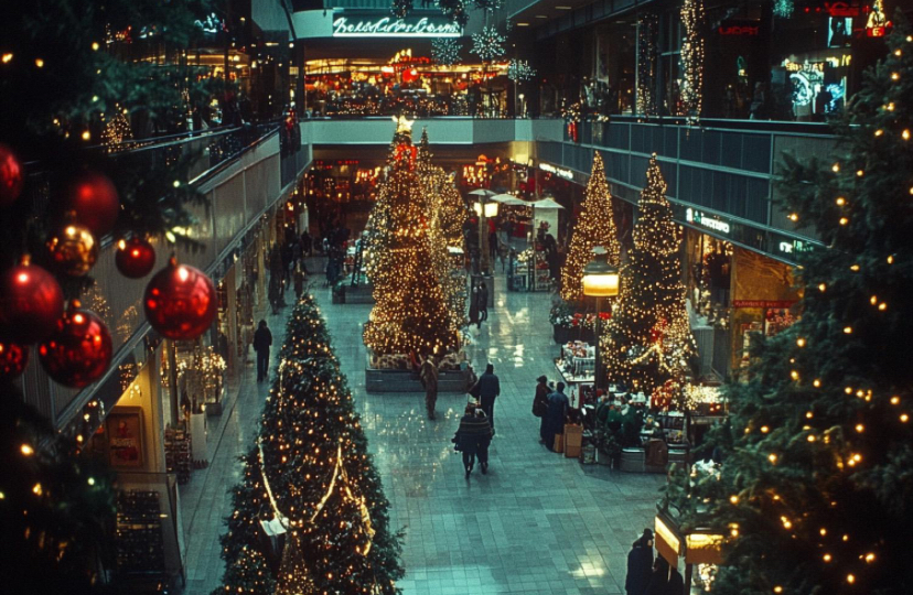 A Forest of Mall Trees: Zero Pine Smell, Maximum Joy