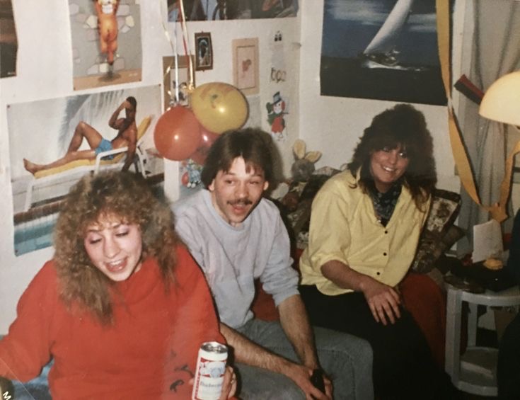 Young People Drunk in Their Room