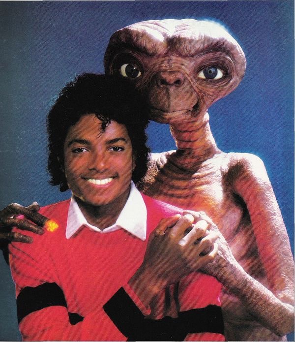 Michael Jackson With E.T.