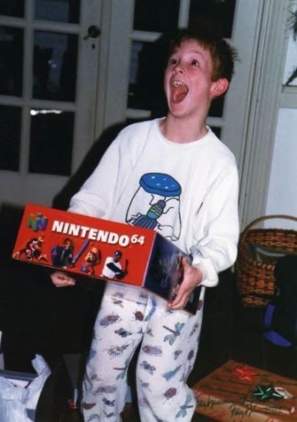 Kid Excited About Nintendo 64