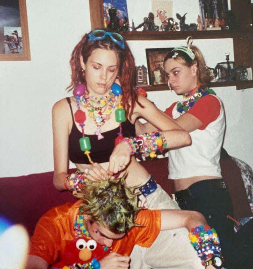 Rave People in Funny Outfits