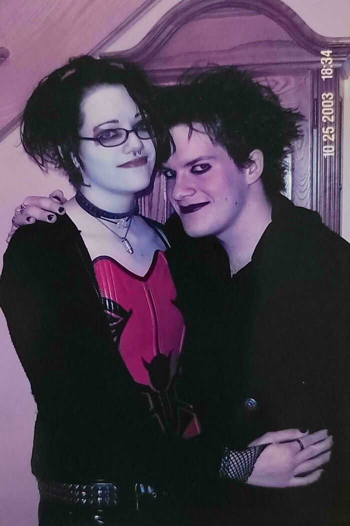 Goth power couple