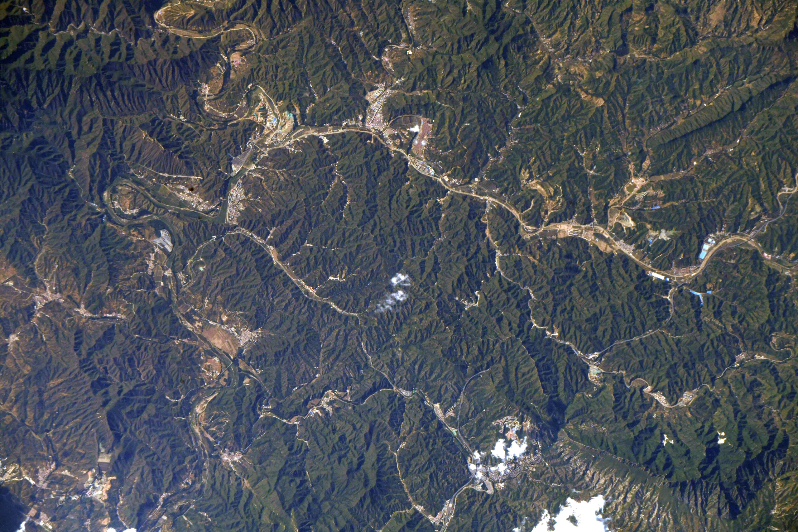 10. The Great Wall is visible from space