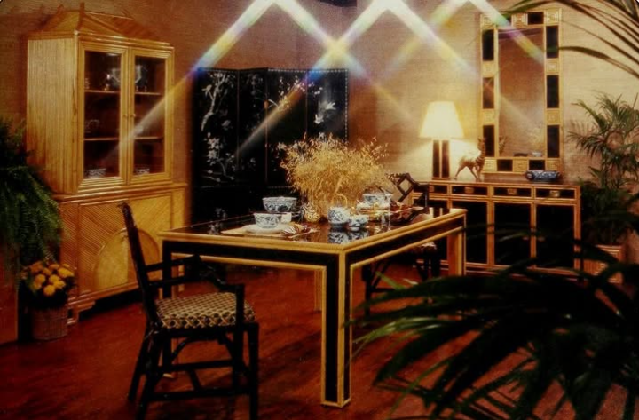 Design was warm and natural