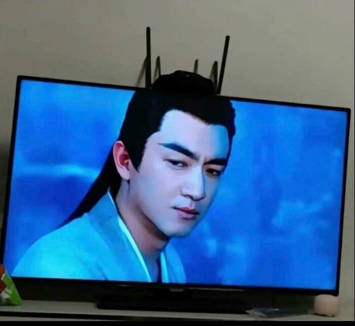 Antennas as a hairstyle