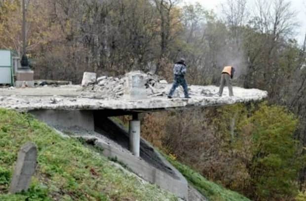 Demolition with suspense