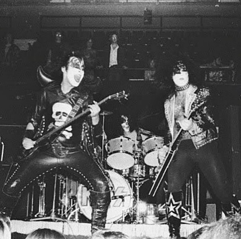 The very first KISS concert happened… in a school cafeteria