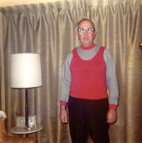 Man Wearing a Silly Shirt