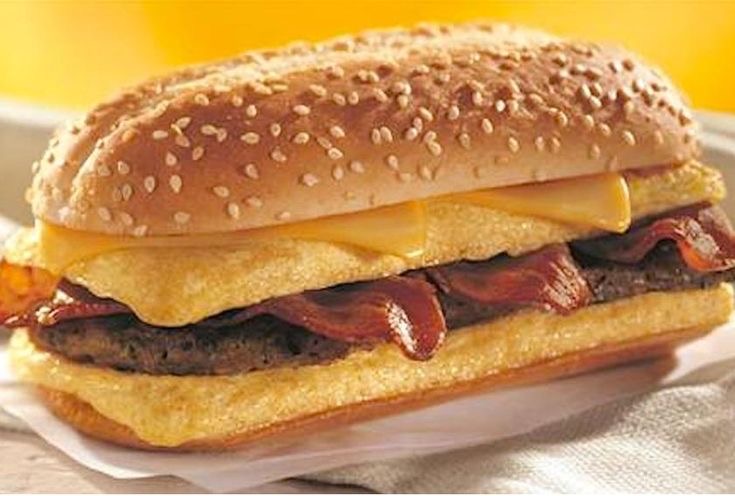 Burger King Enormous Omelette Sandwich
