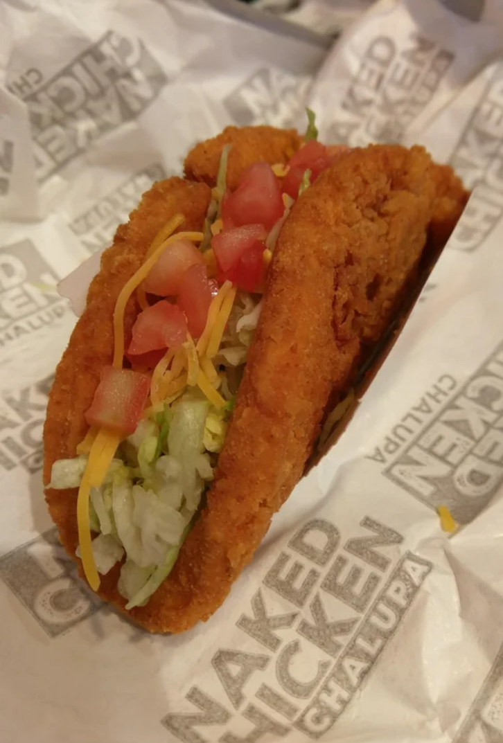 Taco Bell Naked Chicken Chalupa