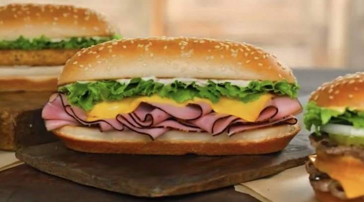 Burger King’s Yumbo Hot Ham & Cheese
