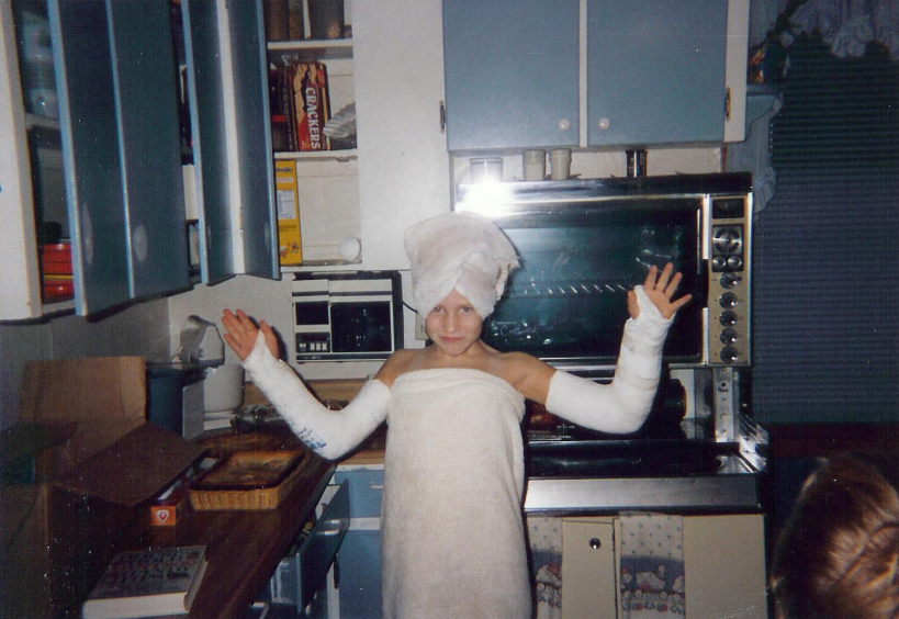 When Childhood Was Fun Even With Broken Arms