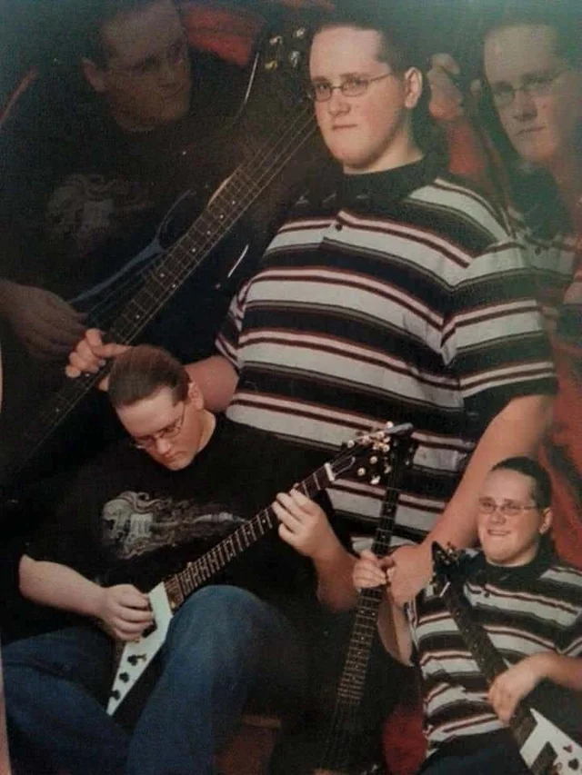 Guitar hero portrait