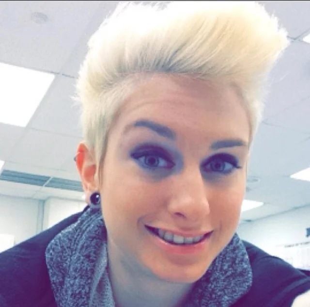 Hair like a mountain in winter