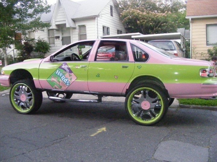 Nerds-Branded Car That’s Way Too High