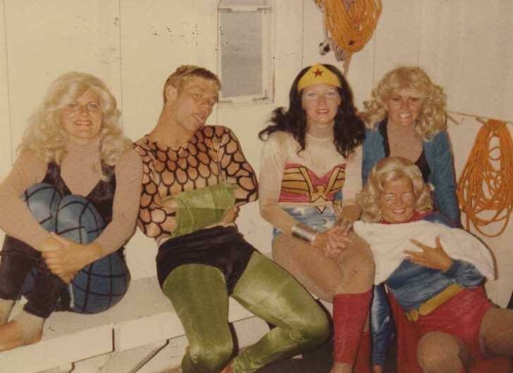 People in Wild Costumes