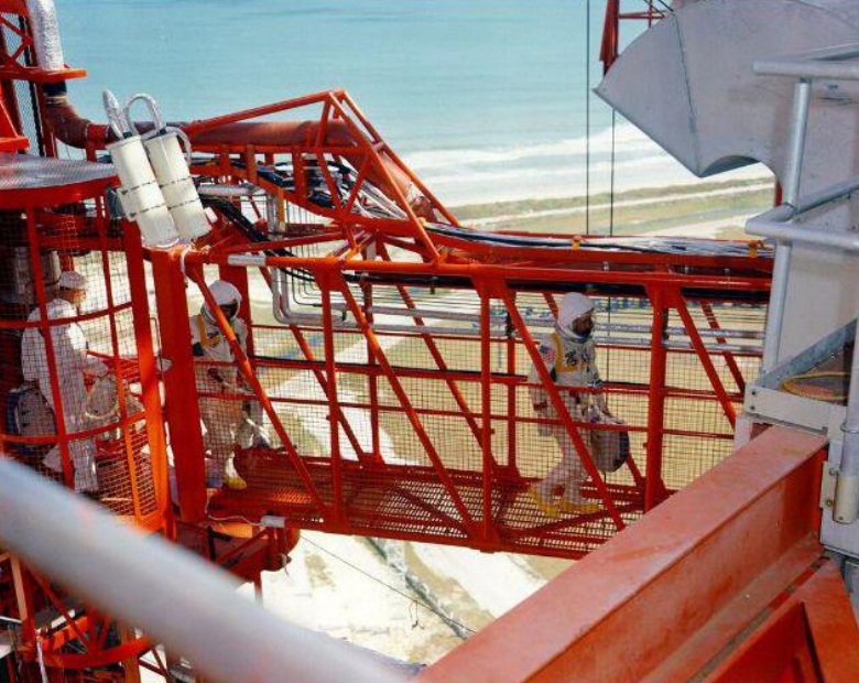 Apollo 1 Walks the Arm