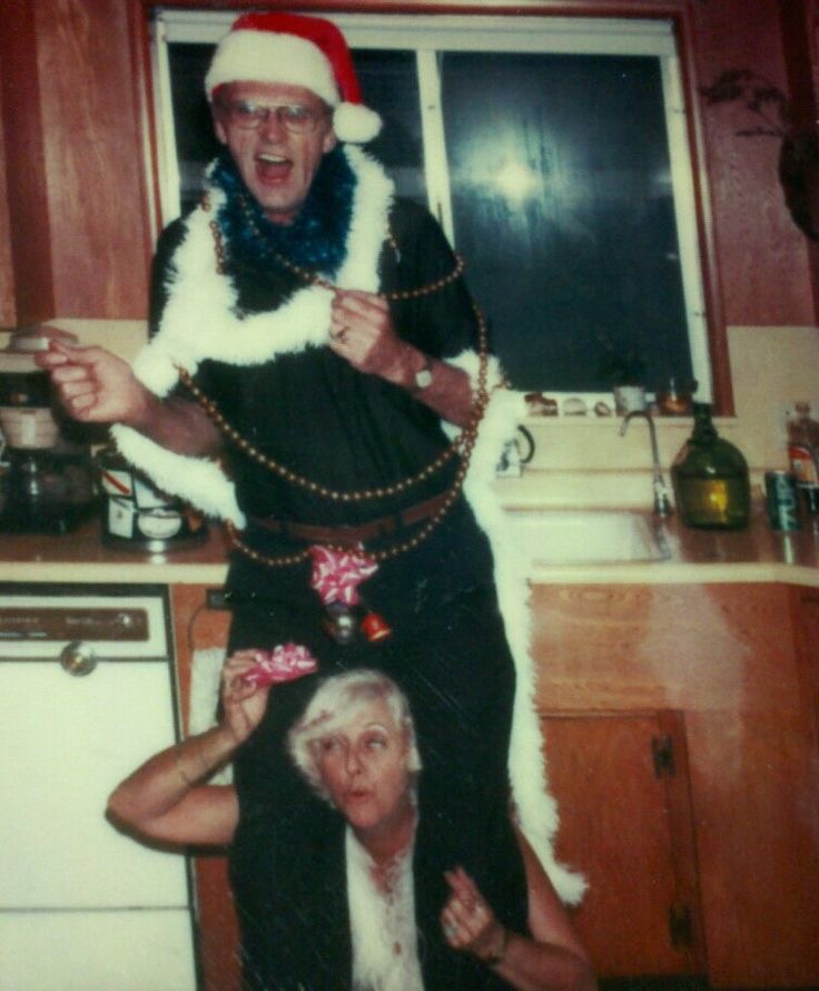 Grandma and Grandpa Go Full Rock ’n’ Roll Christmas