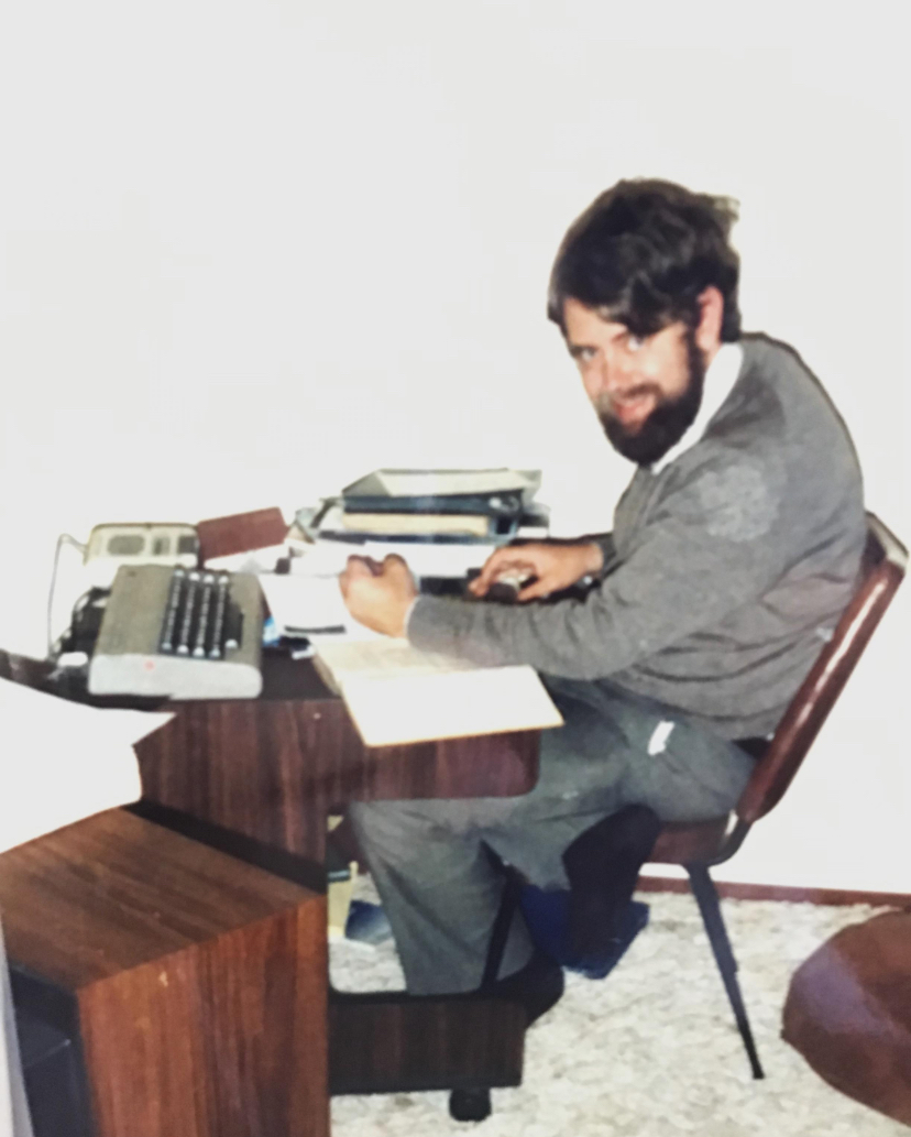 Doctor Dad in the Cozy Chaos Office