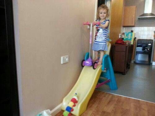 Little Girl Living Nightmares