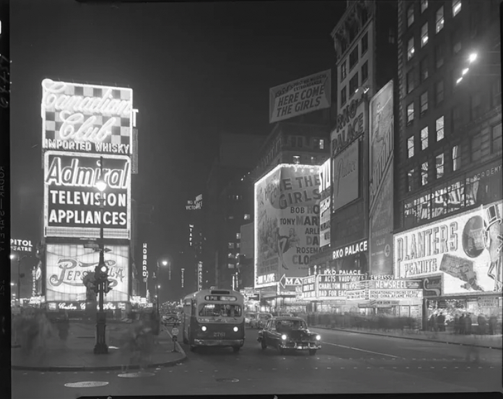 Neon After Dark, 1953