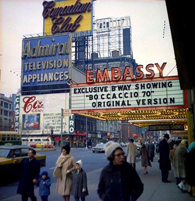 Times Square in the Early ’60s