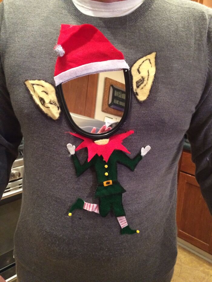 "You're the ugly sweater!"