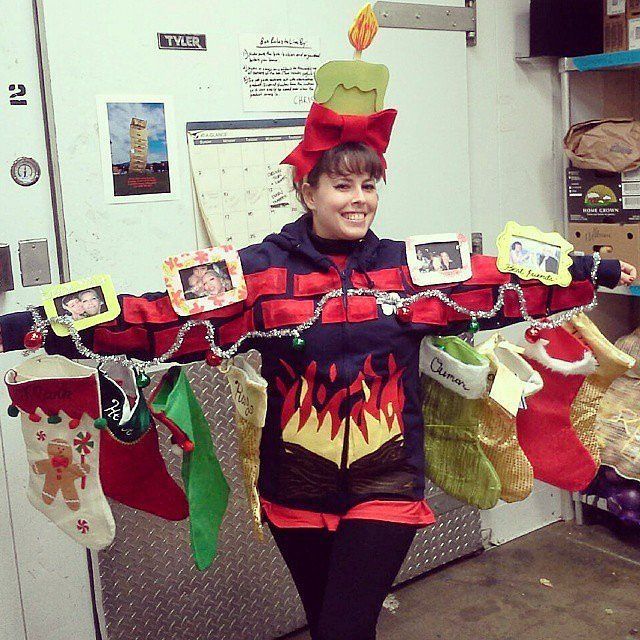 Stockings in the flames