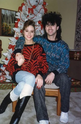 Questionable sweaters and hairsyles