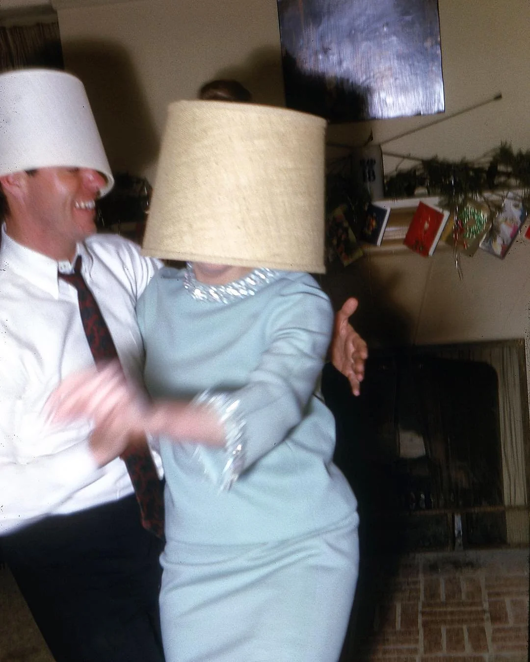 Dancing with lampshades