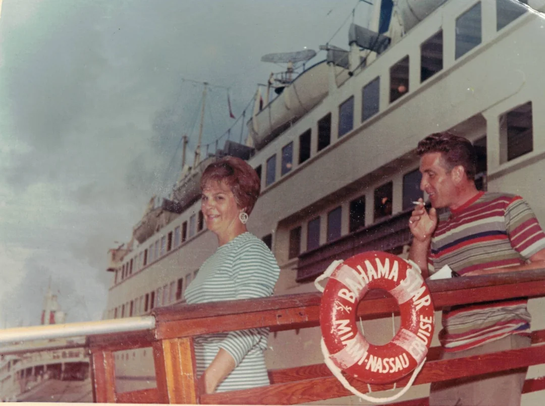 Bahamas cruise in the 1960s