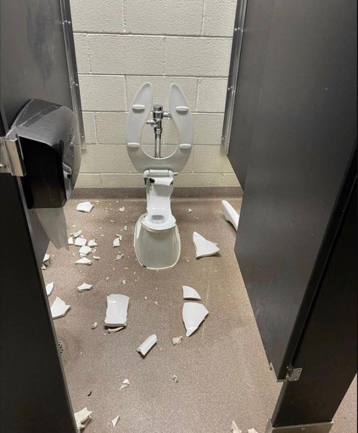 Toilet Exploding for No Reason