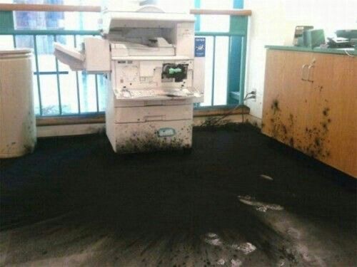 Printer Explosion
