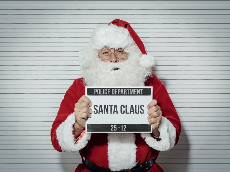 Santa Mugshot
